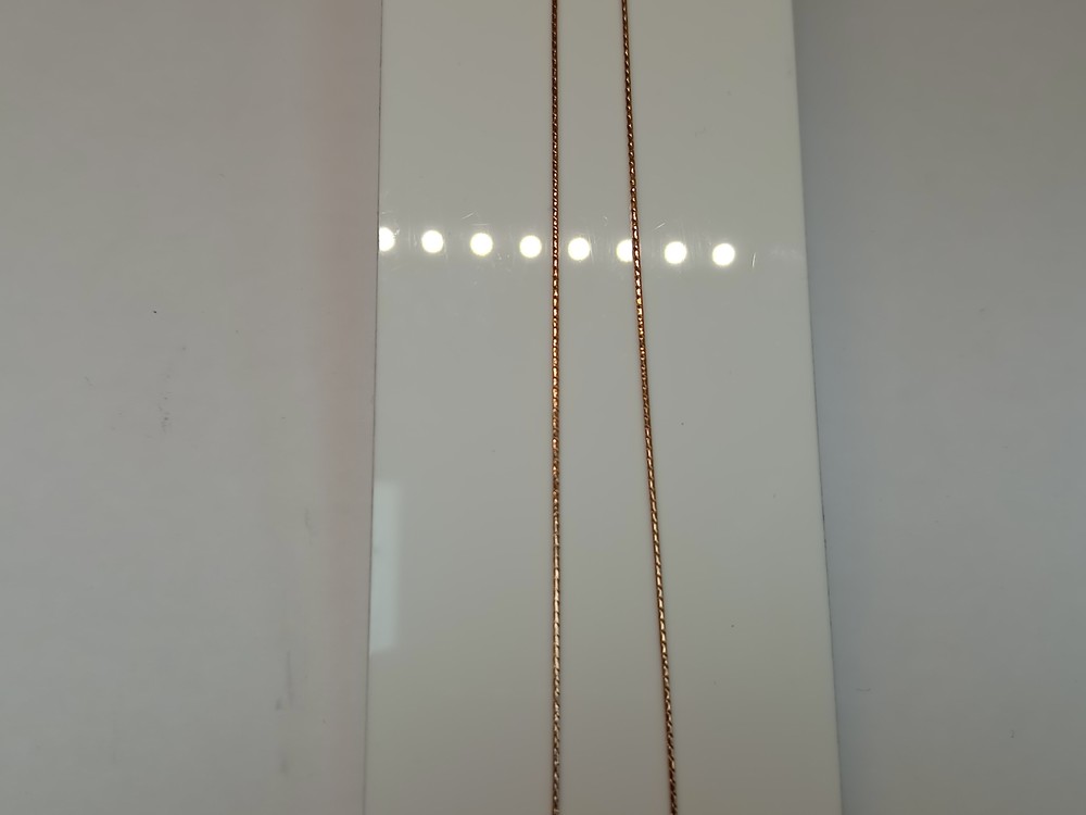 ЦЛЖГ585 ЦЕПЬ ПОЛНОВЕСНАЯ Жгут(снейк) (Au 585)