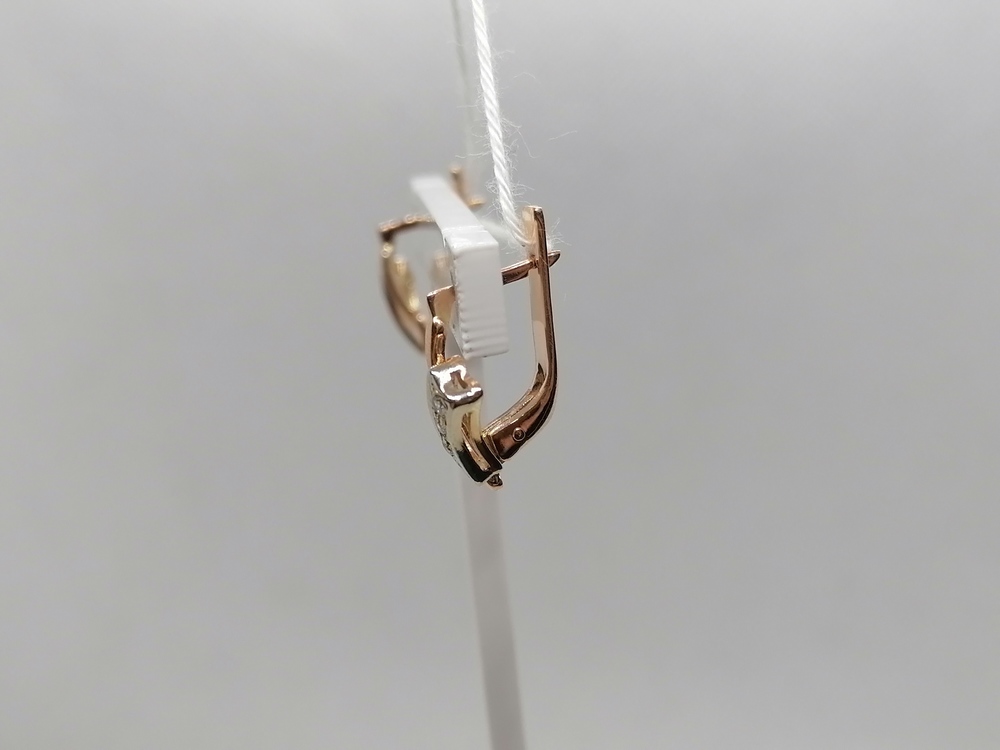 СЕРЬГИ С КАМНЯМИ (Au 585)