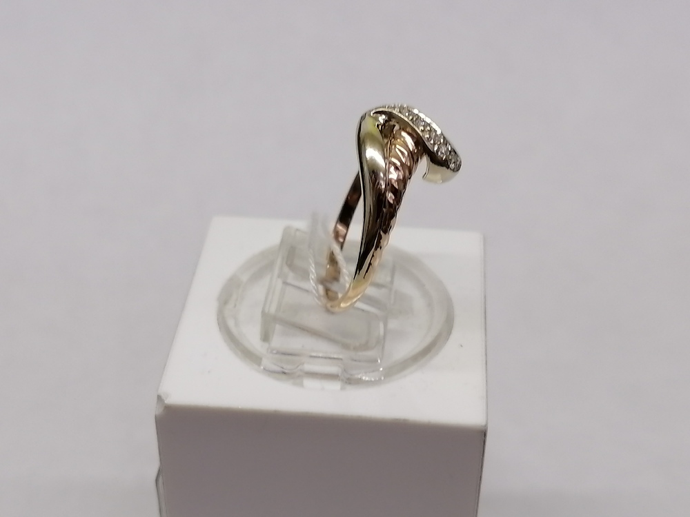КОЛКМИ585 КОЛЬЦО С КАМНЯМИ (Au 585)