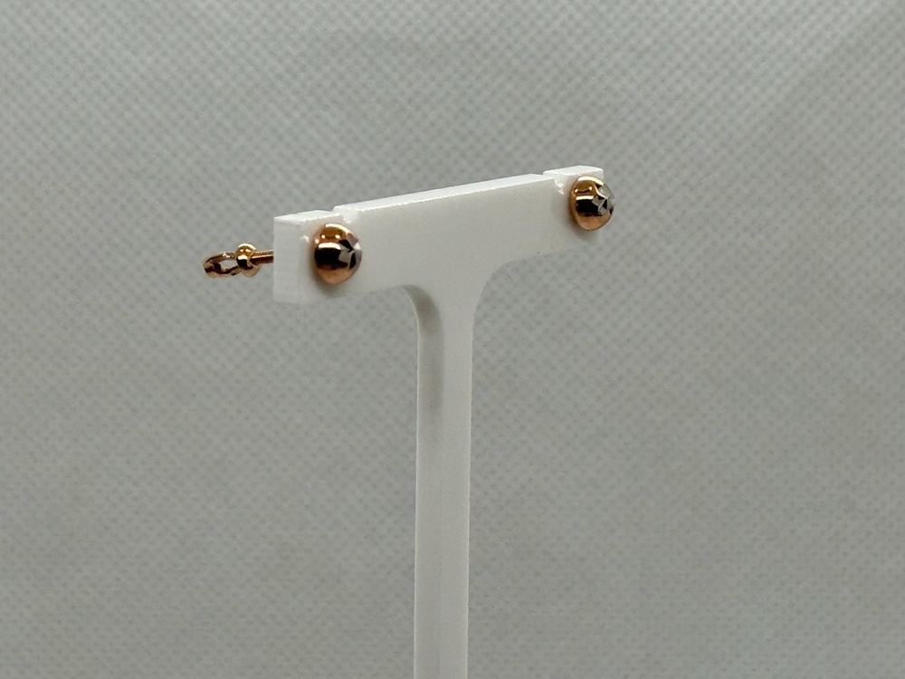 СПУС585 СЕРЬГИ ПУСЕТЫ (Au 585) СПУС585 СЕРЬГИ ПУСЕТЫ (Au 585)