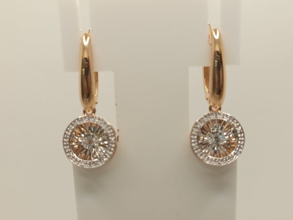 СЕРЬГИ БРИЛЛИАНТ (Au 585)