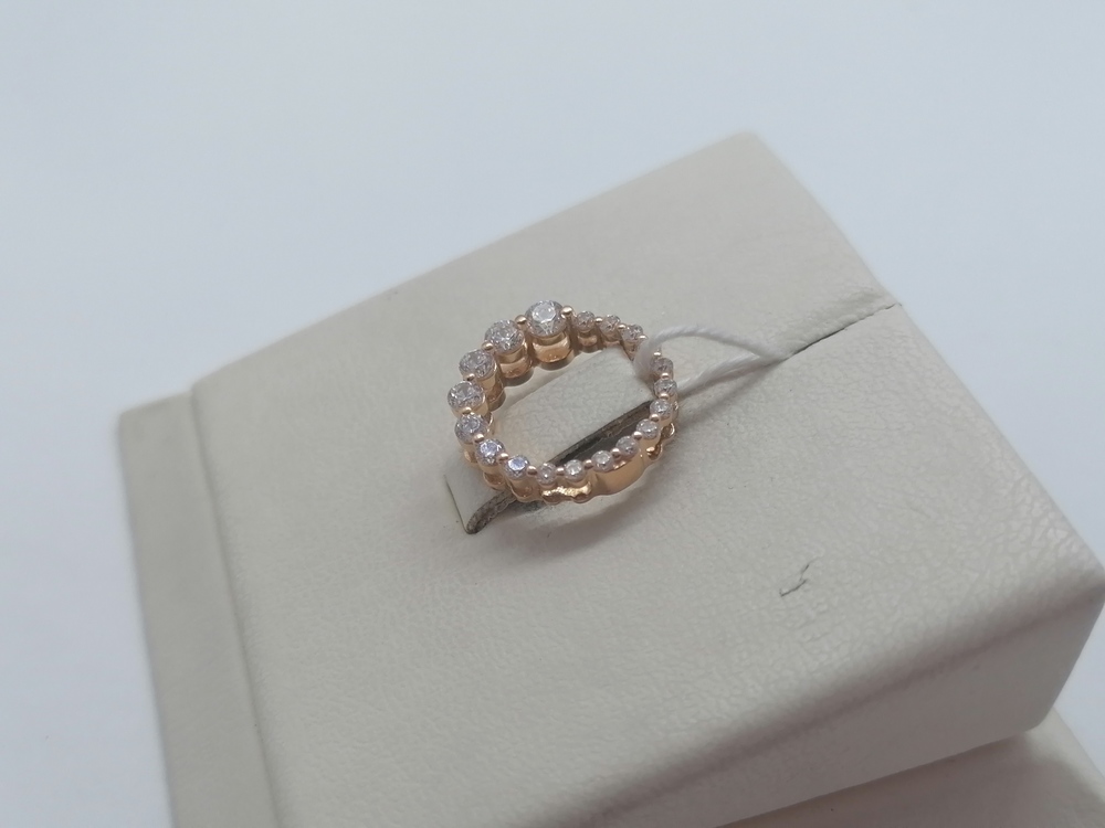 ПОДКМИ585 ПОДВЕСКА С КАМНЯМИ (Au 585)