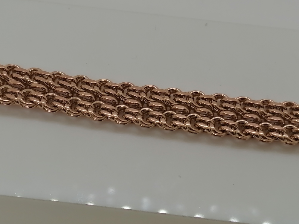 БРАСЛЕТ ПОЛНОВЕСНЫЙ Фантазия Au 585