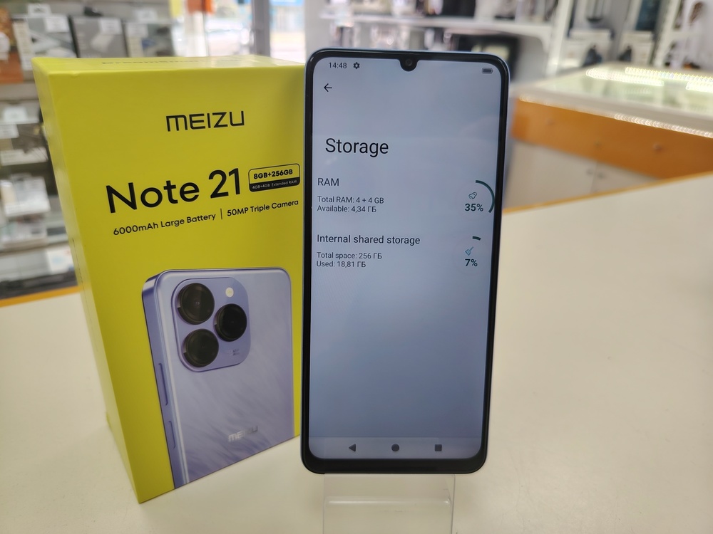Смартфон Meizu Note 21 4/256