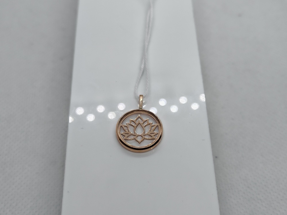 ПОДКМ585 ПОДВЕСКА С КАМНЕМ (Au 585)