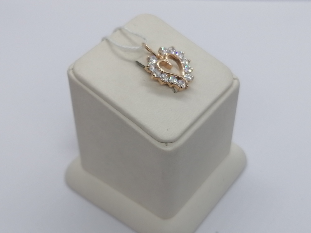 ПОДВЕСКА С КАМНЯМИ (Au 585)