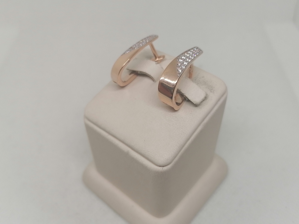 СЕРЬГИ С КАМНЯМИ (Au 585)