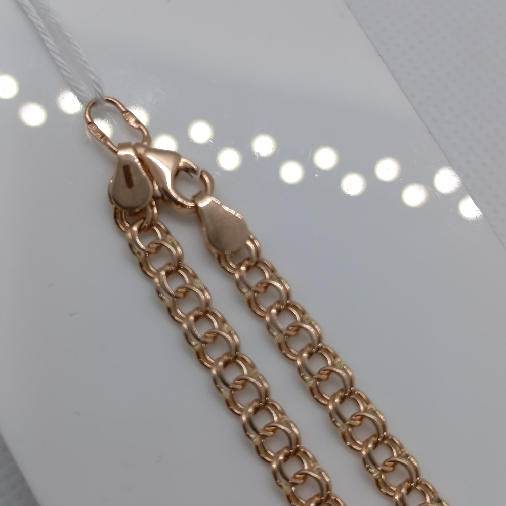 ЦЛБС585 ЦЕПЬ ПОЛНОВЕСНАЯ Бисмарк (Au 585) ЦЛБС585 ЦЕПЬ ПОЛНОВЕСНАЯ Бисмарк (Au 585)