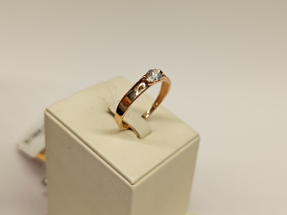 КОЛЬЦО С КАМНЕМ (Au 585)