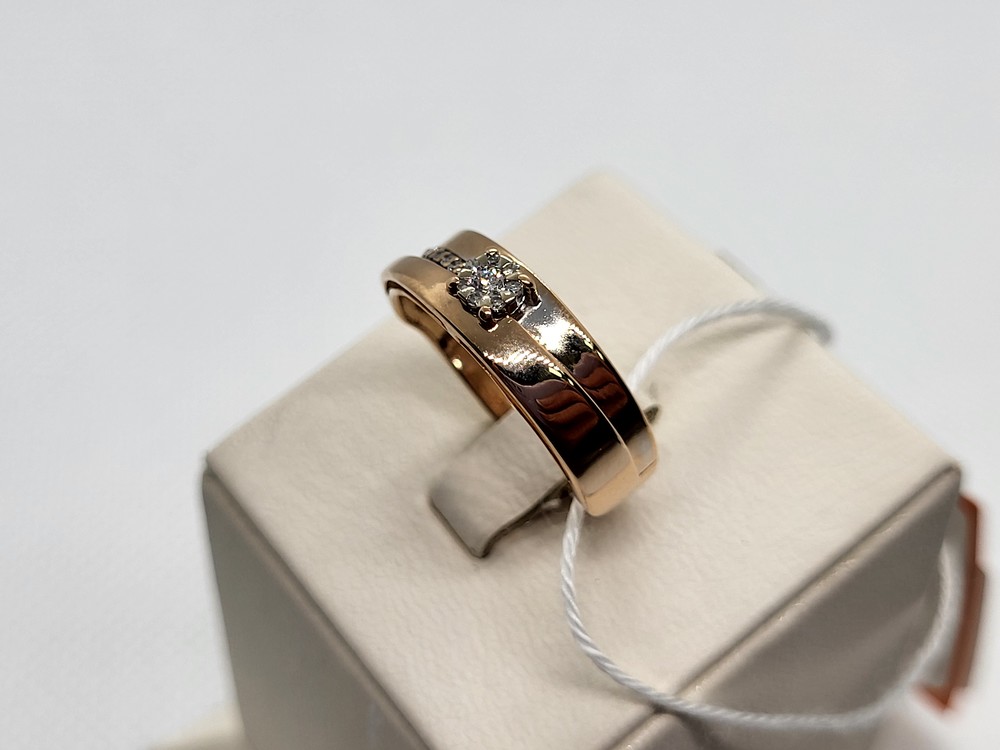 КОЛЬЦО БРИЛЛИАНТ Au 585 КОЛЬЦО БРИЛЛИАНТ Au 585