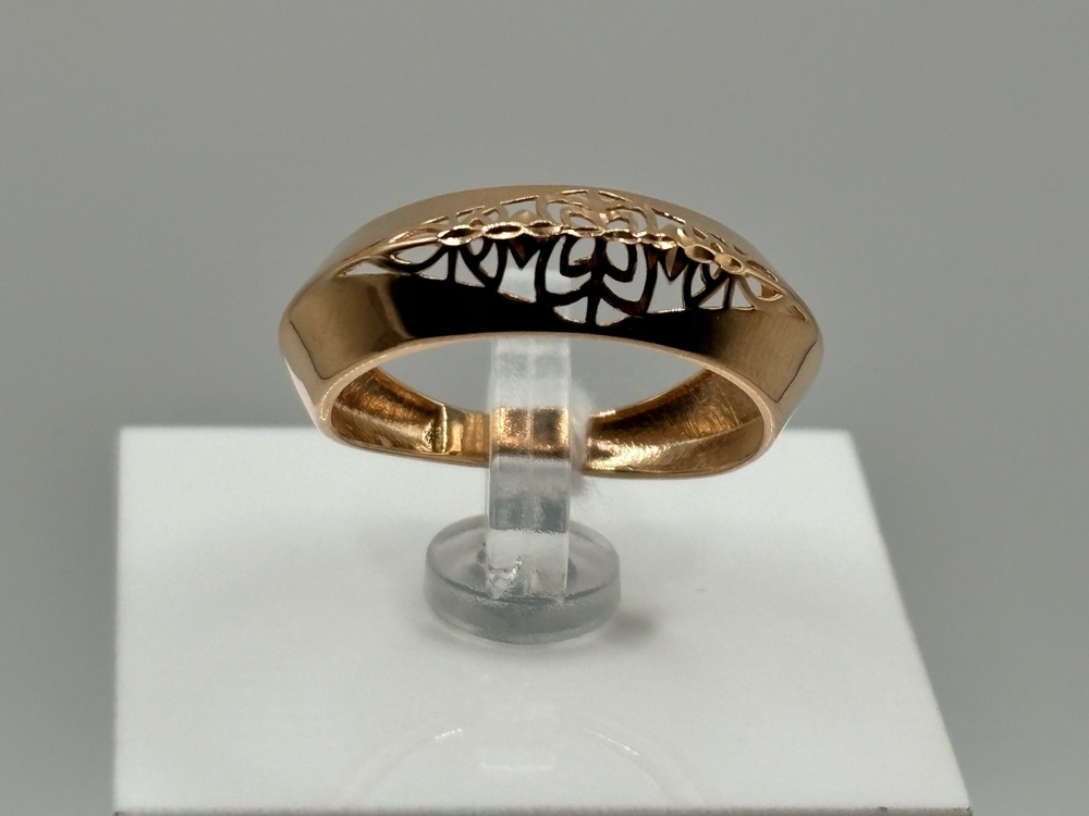 КОЛБКМ585 КОЛЬЦО БЕЗ КАМНЯ (Au 585)