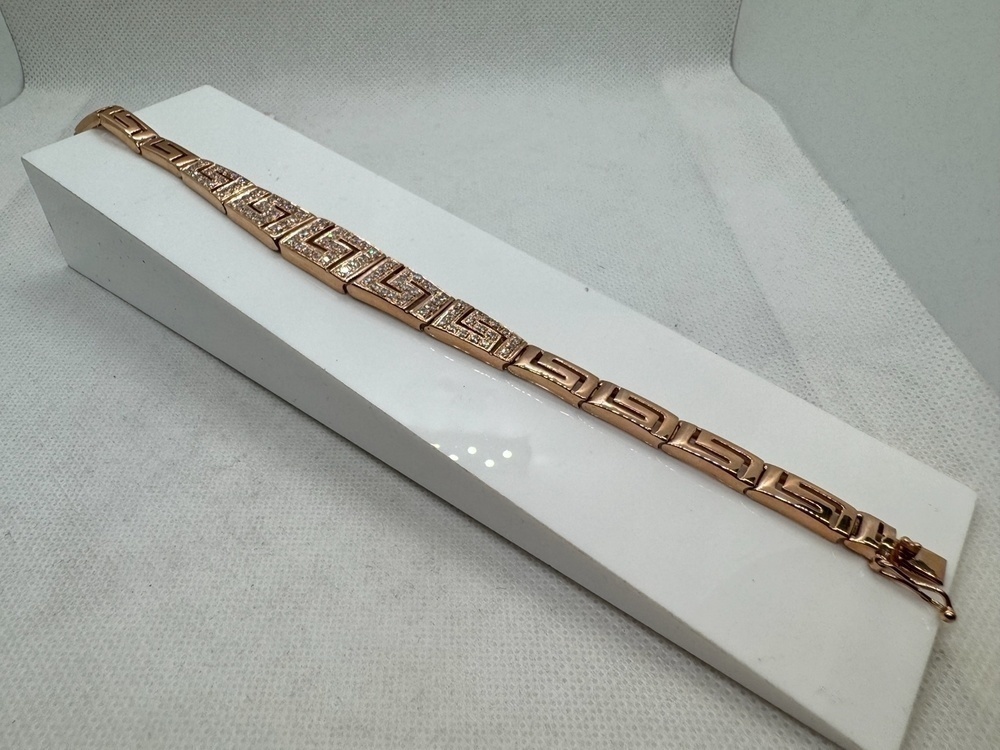 Б585 БРАСЛЕТ С КАМНЯМИ (Au 585)