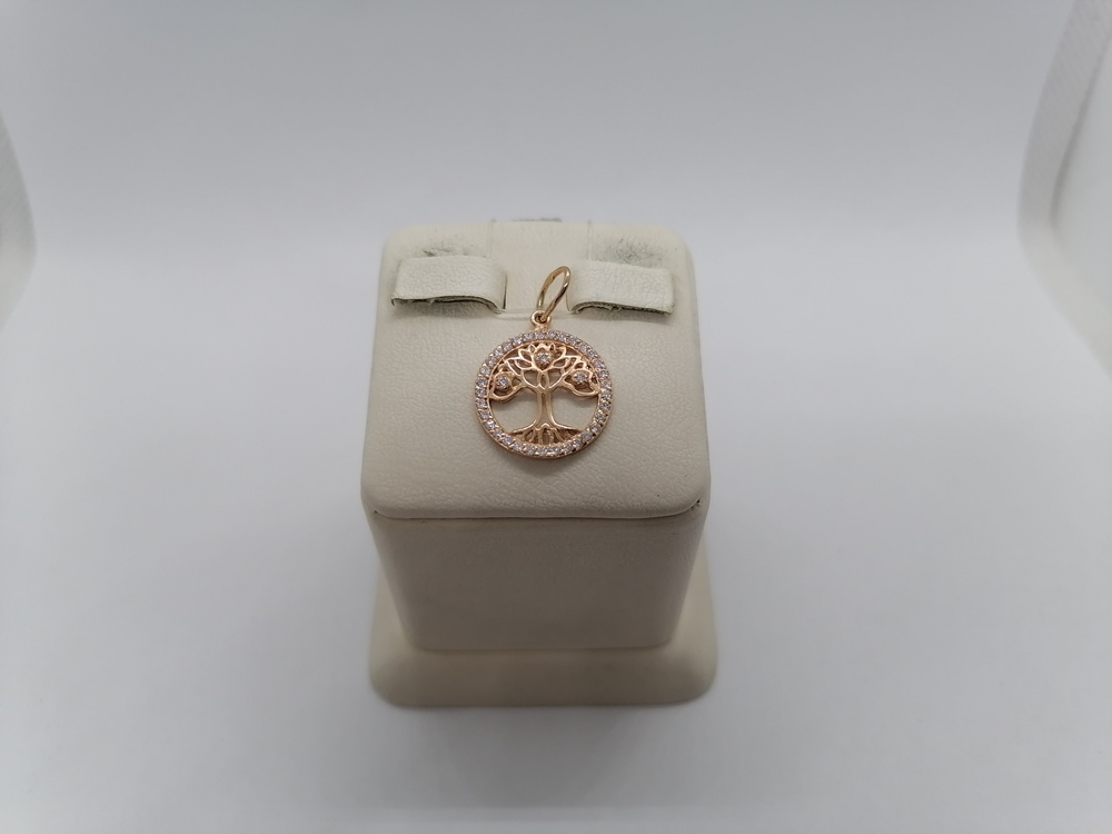 9900 ПОДВЕСКА С КАМНЯМИ (Au 585)