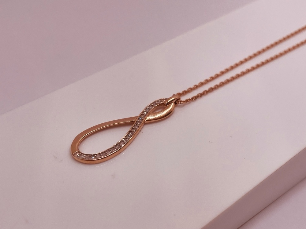 КОЛЬЕ БРИЛЛИАНТ Au 585