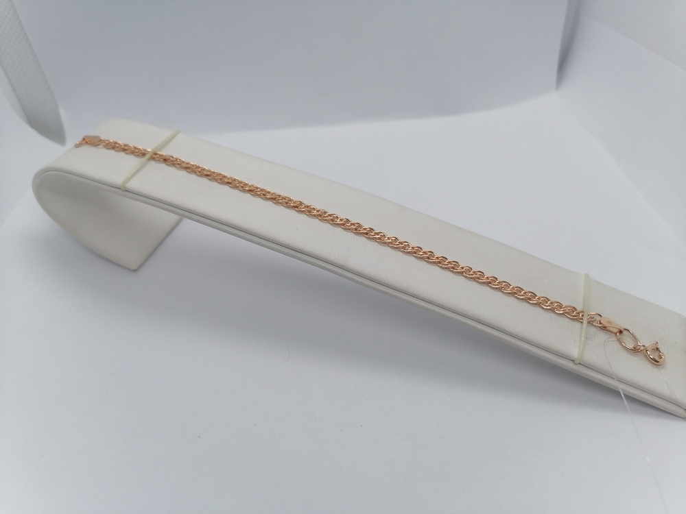 7060155-17 БРАСЛЕТ ПОЛНОВЕСНЫЙ Нона (Au 585)