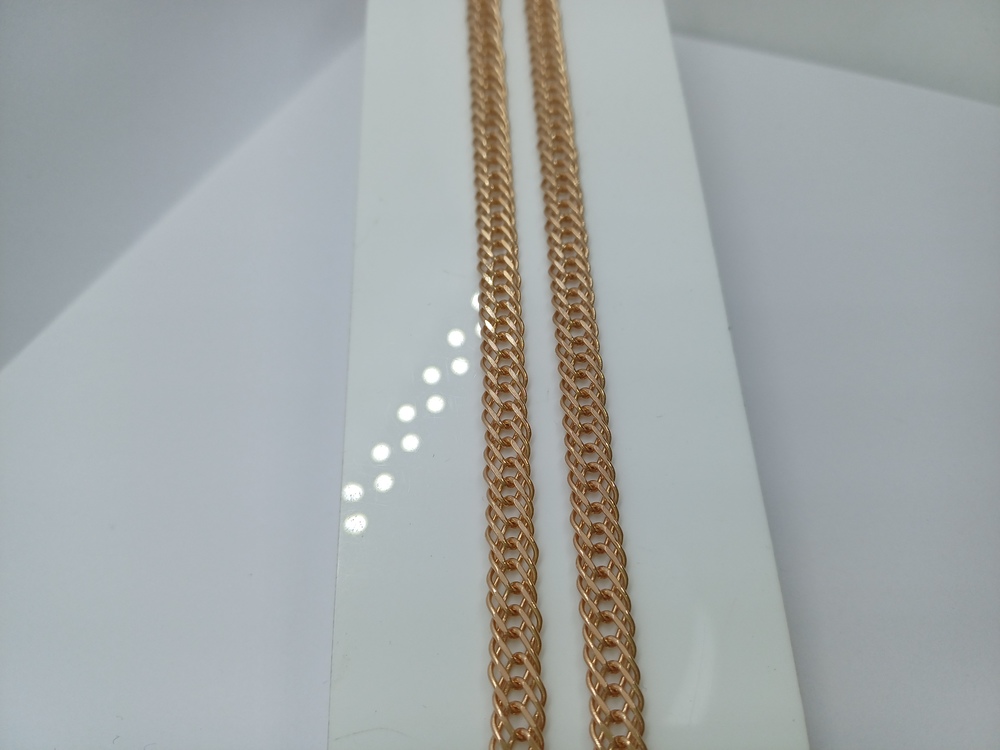 ЦЛР3585 ЦЕПЬ ПОЛНОВЕСНАЯ Ромб тройной (Au 585)