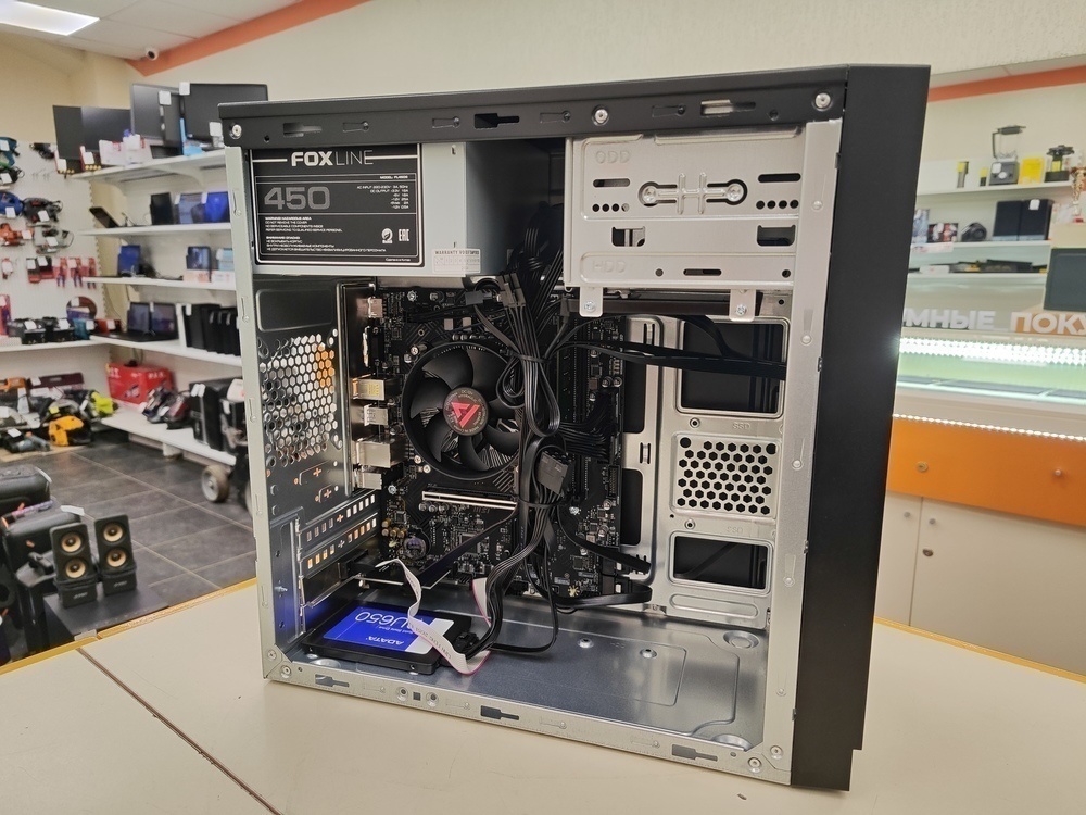 Системный блок Noname No Model; Core I3-12100F, Intel UHD Graphics 730, 16 Гб, 240 Гб, Нет