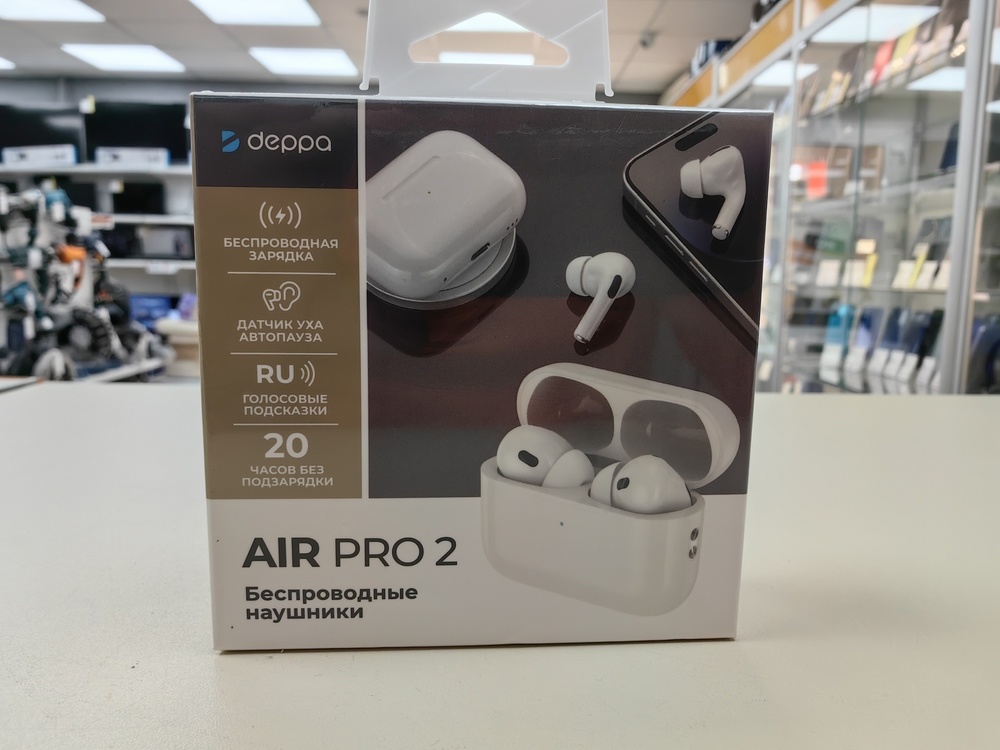 Наушники беспроводные Deppa 44167 Air Pro 2
