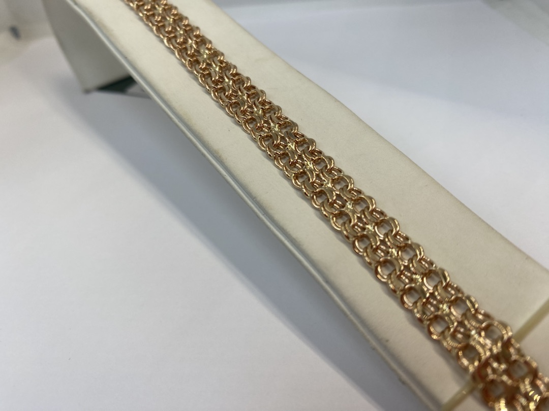 БРАСЛЕТ ПУСТОТЕЛЫЙ (Au 585)