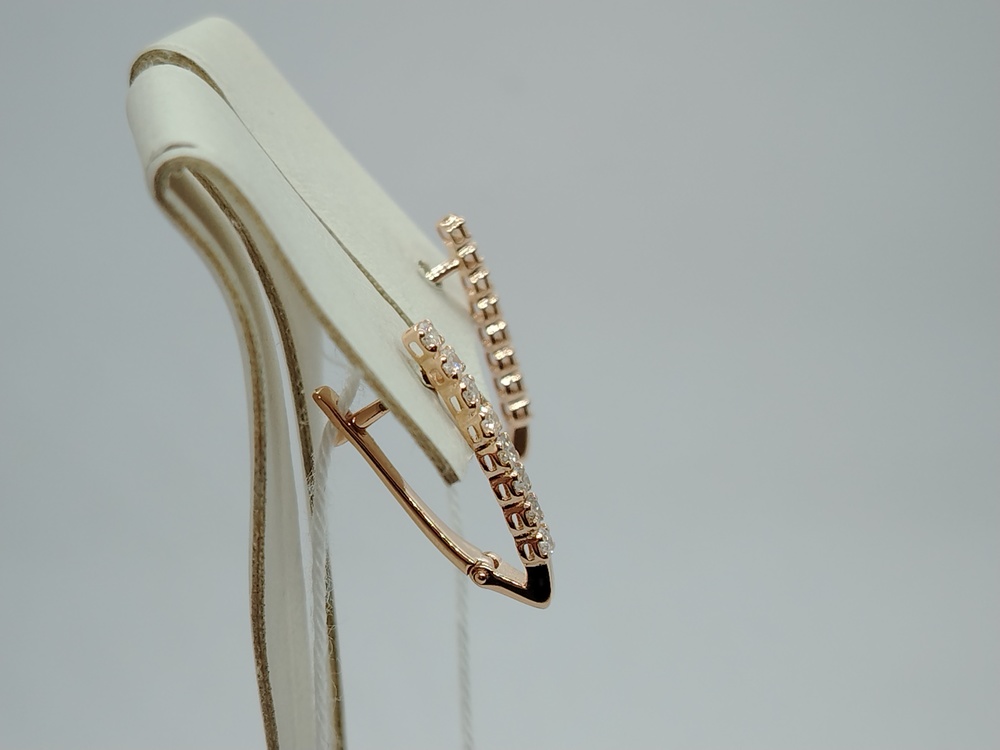 СЕРЬГИ БРИЛЛИАНТ (Au 585)