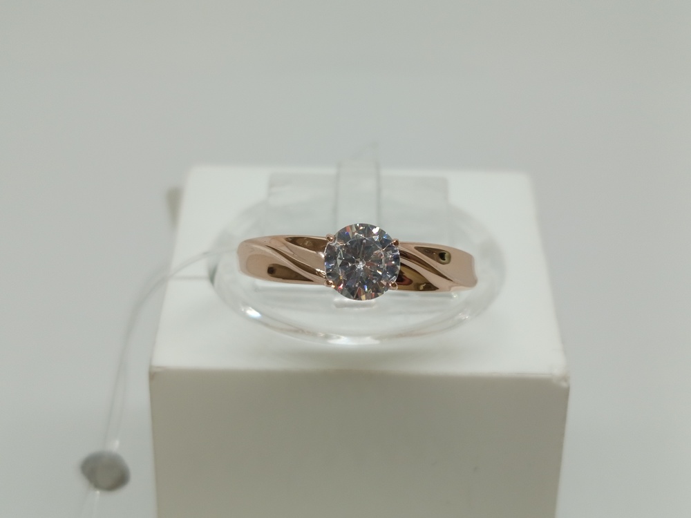 КОЛЬЦО С КАМНЕМ (Au 585)