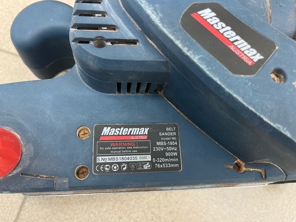 Шлифовальная машина Mastermax MBS-1804