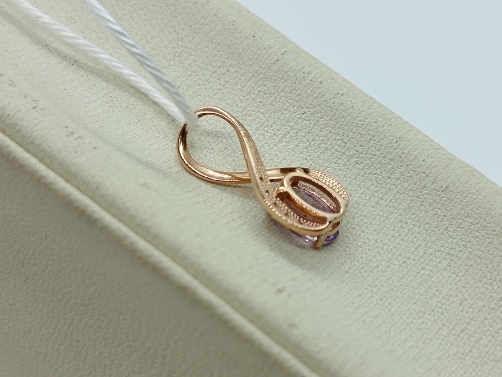 ПОДКМИ375 ПОДВЕСКА С КАМНЯМИ (Au 375)