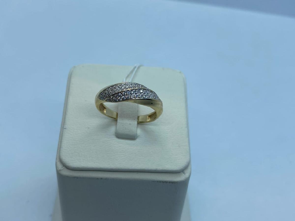 КОЛКМИ585 КОЛЬЦО С КАМНЯМИ (Au 585)