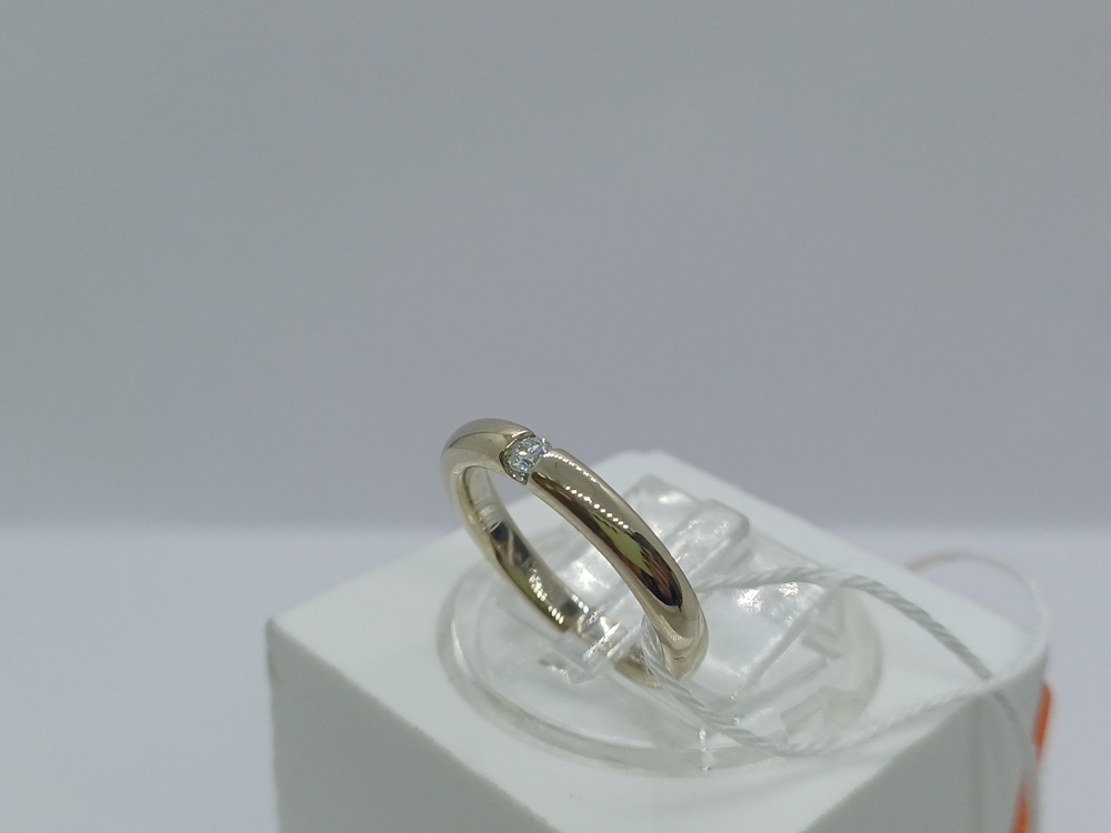 КОЛЬЦО БРИЛЛИАНТ Au 750