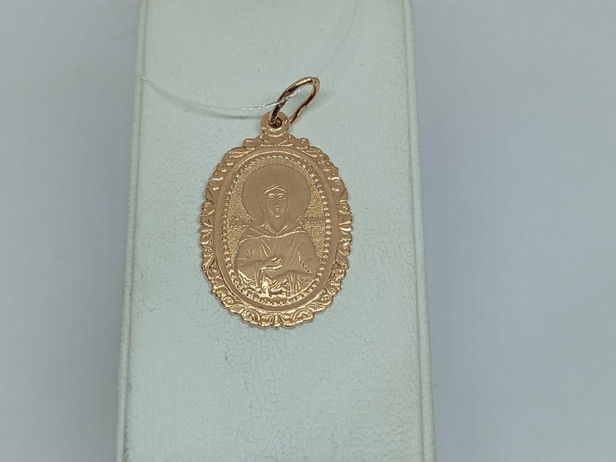 ПОДВЕСКА ИКОНА без камня (Au 585)