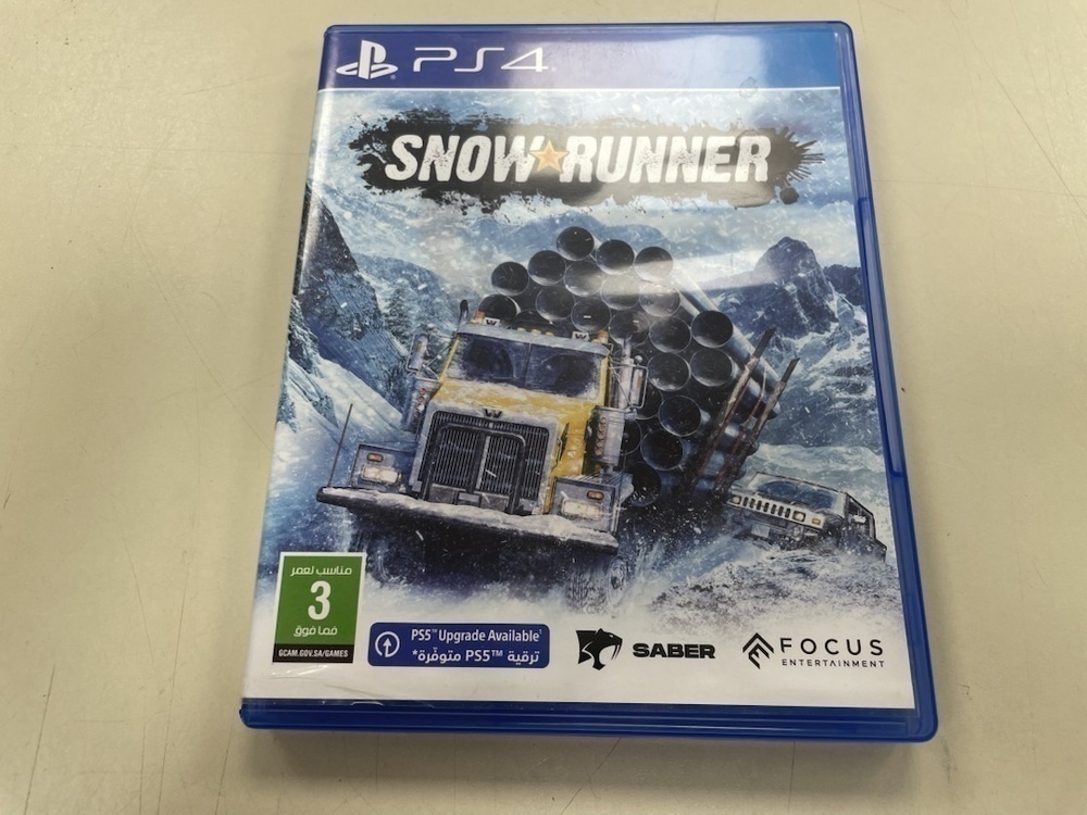 Игра Playstation 4 Snowrunner