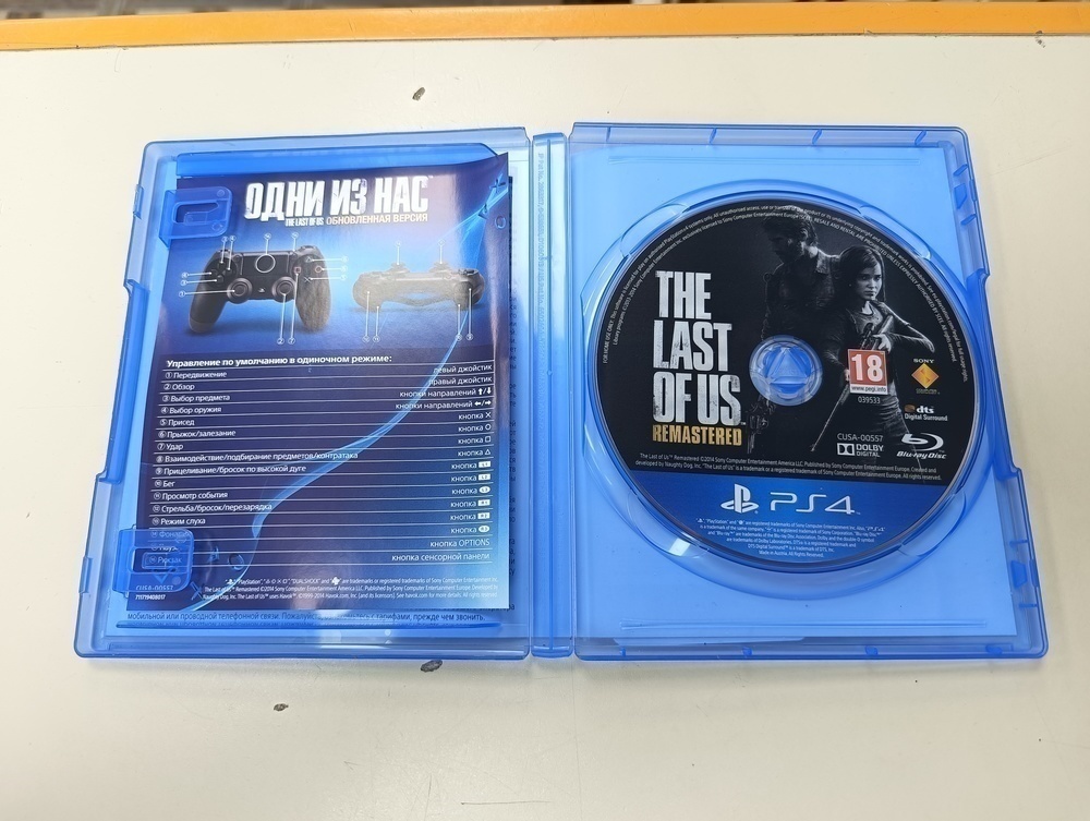 Игра Playstation 4 Одни из нас