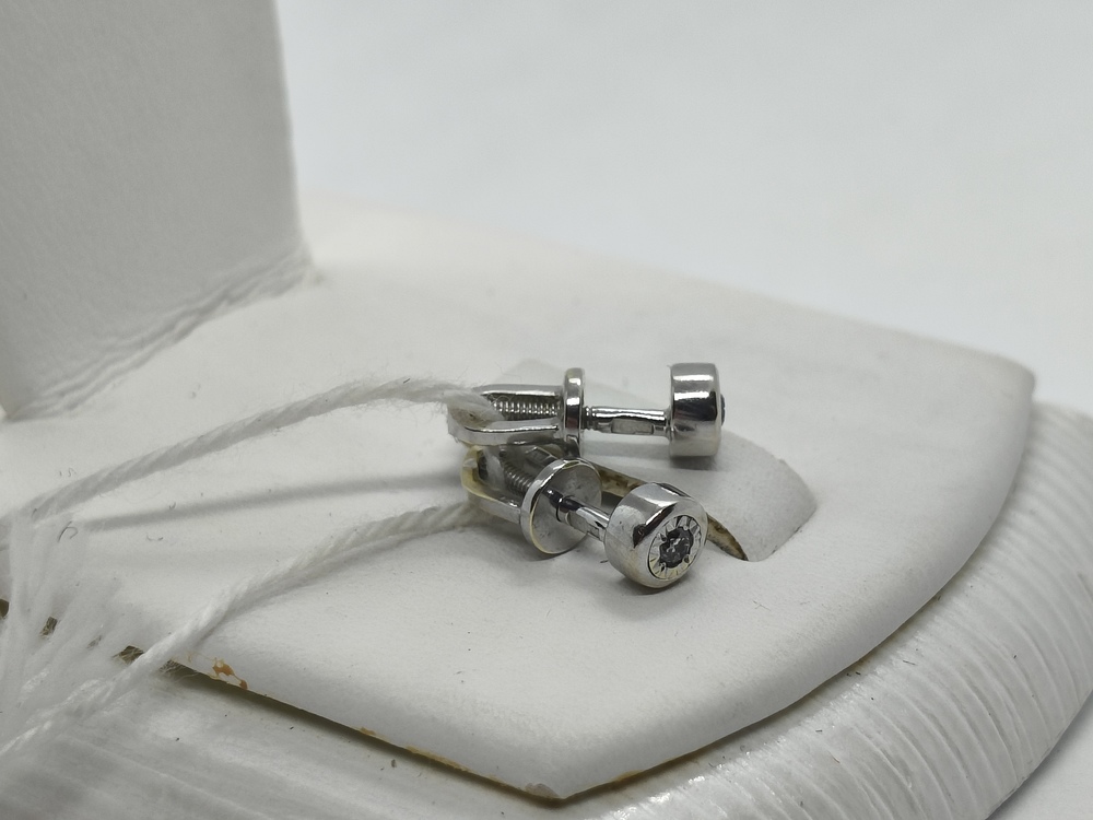 СЕРЬГИ БРИЛЛИАНТ (Au 585)