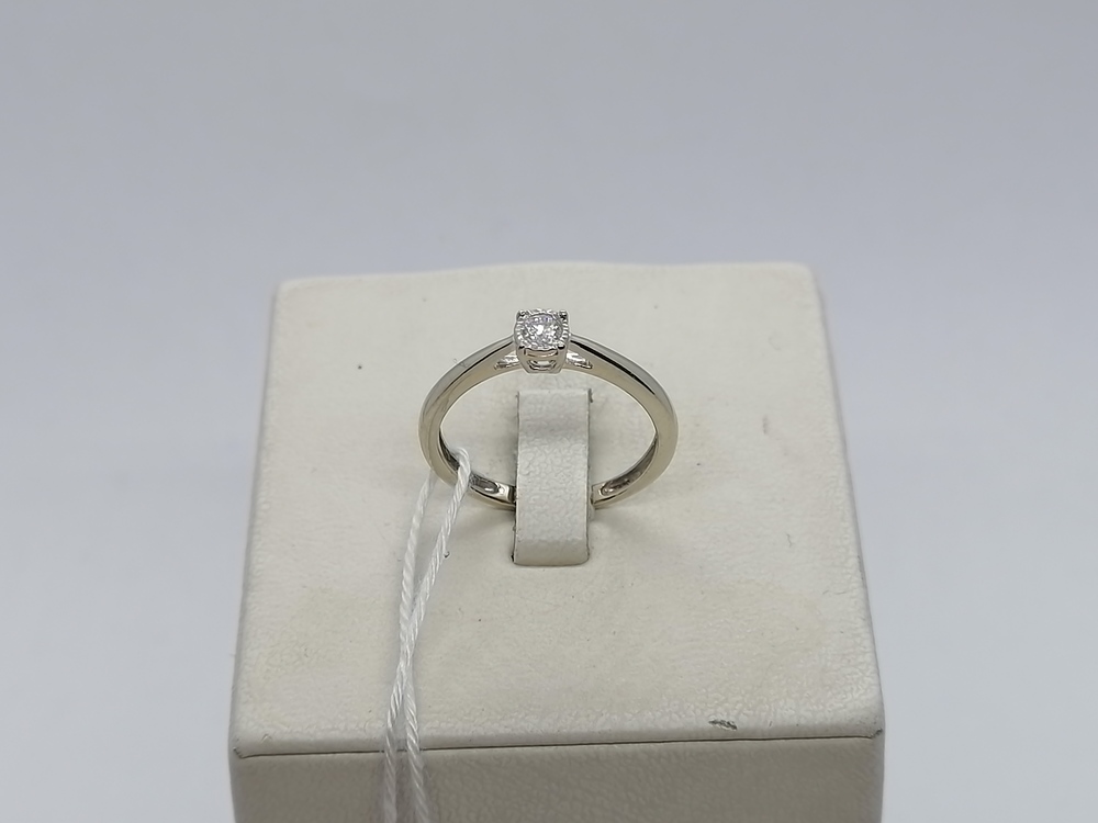 КОЛЬЦО БРИЛЛИАНТ Au 585