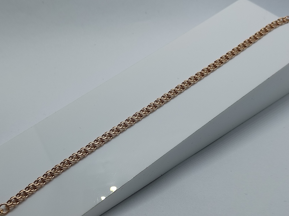 НБ 12-316ПГ БРАСЛЕТ ПУСТОТЕЛЫЙ (Au 585)