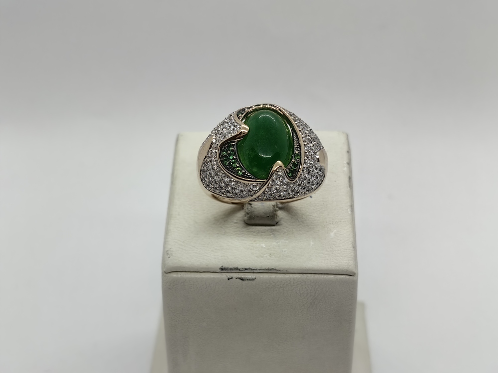 КОЛКМИ585 КОЛЬЦО С КАМНЯМИ (Au 585)