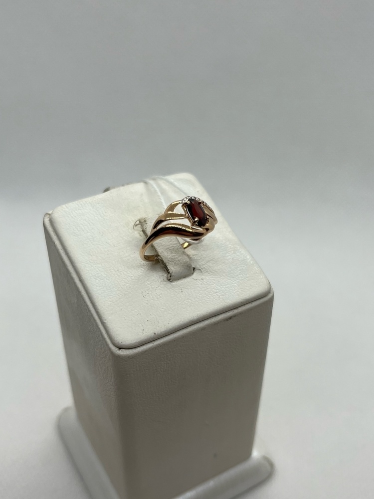 КОЛКМИ585 КОЛЬЦО С КАМНЯМИ (Au 585)