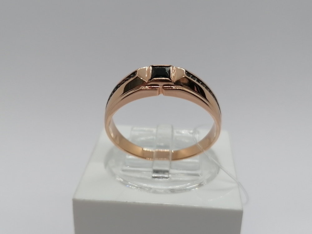 018408 КОЛЬЦО С КАМНЯМИ (Au 585)