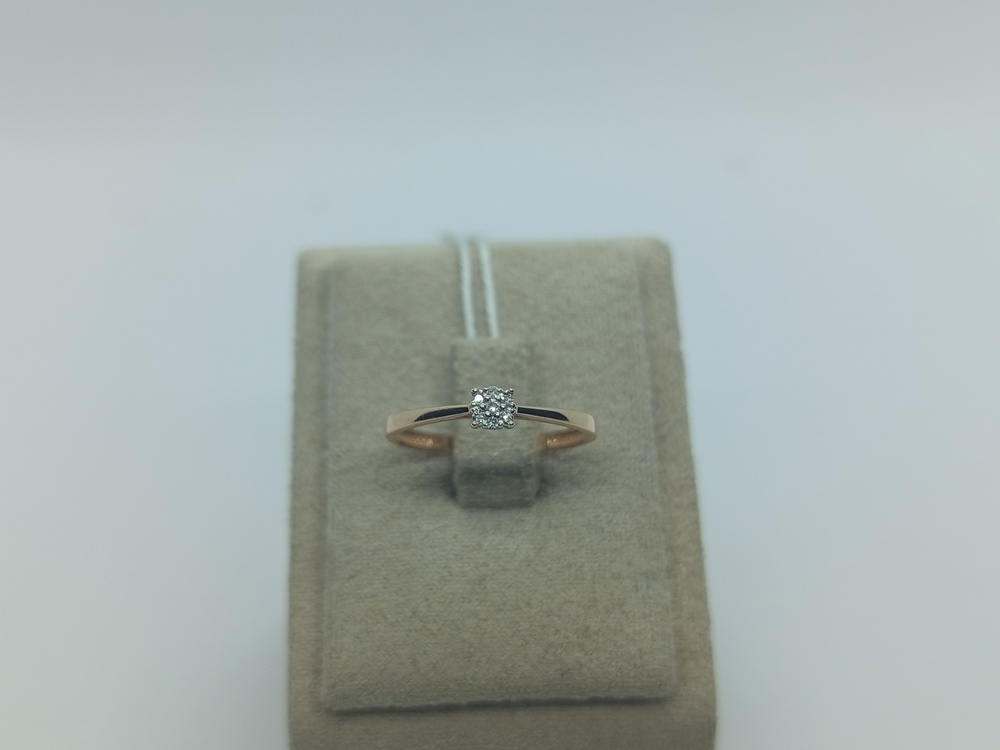 КОЛЬЦО БРИЛЛИАНТ Au 585