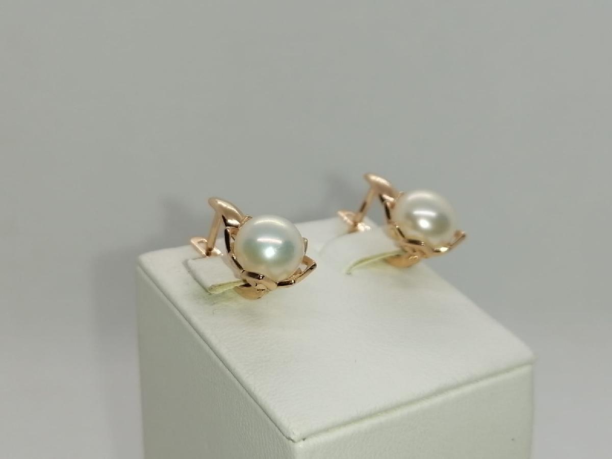 СЕРЬГИ С КАМНЕМ (Au 585)