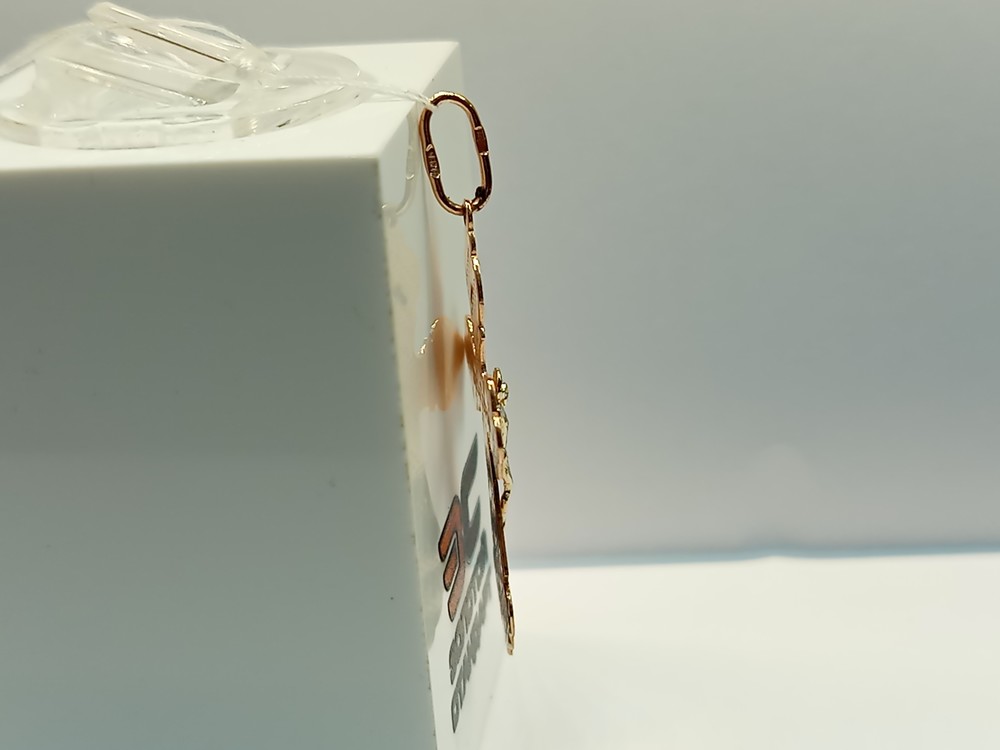 ПОДВЕСКА КРЕСТ БЕЗ КАМНЯ (Au 585)