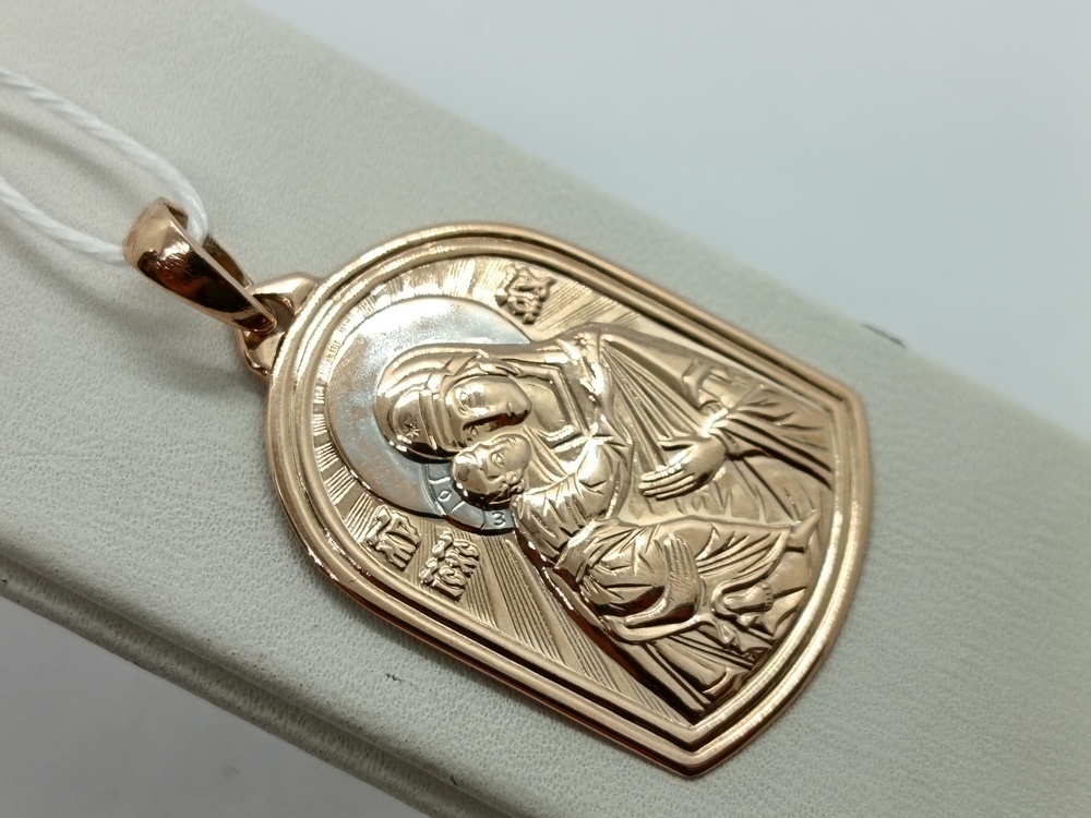ПОДВЕСКА ИКОНА БЕЗ КАМНЯ (Au 585)