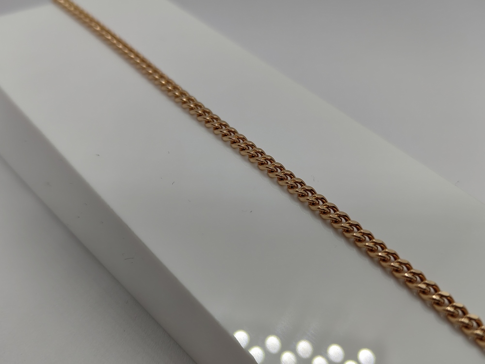 НБ 12-002ПГ БРАСЛЕТ ПУСТОТЕЛЫЙ Панцирное (Au 585)