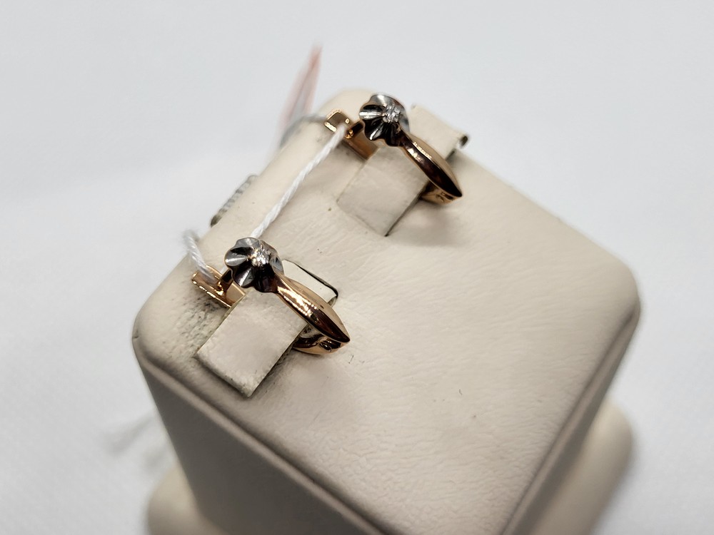 СЕРЬГИ БРИЛЛИАНТ (Au 585)