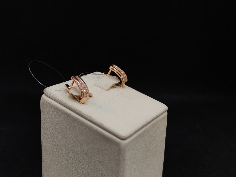 СЕРЬГИ С КАМНЯМИ (Au 585)