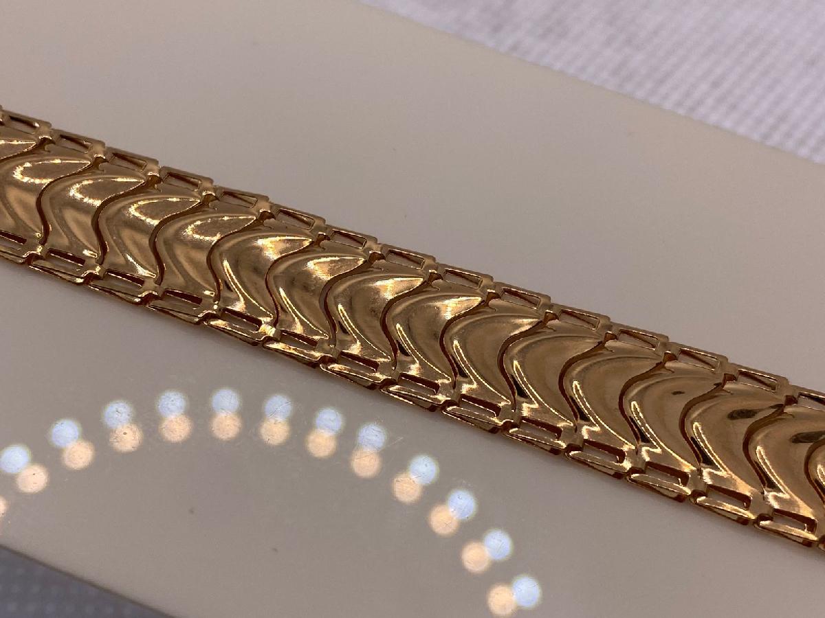 БРАСЛЕТ ПОЛНОВЕСНЫЙ Штамповка Au 585