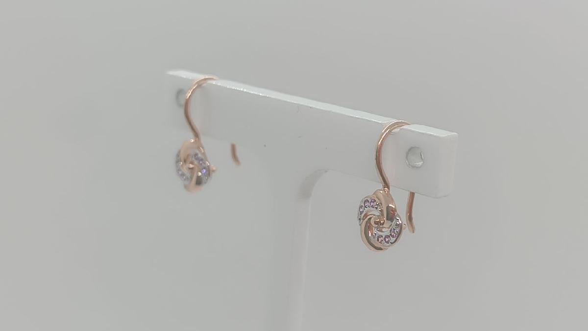 51-120-01484-2 СЕРЬГИ С ПЕТЕЛЬКОЙ (Au 585)