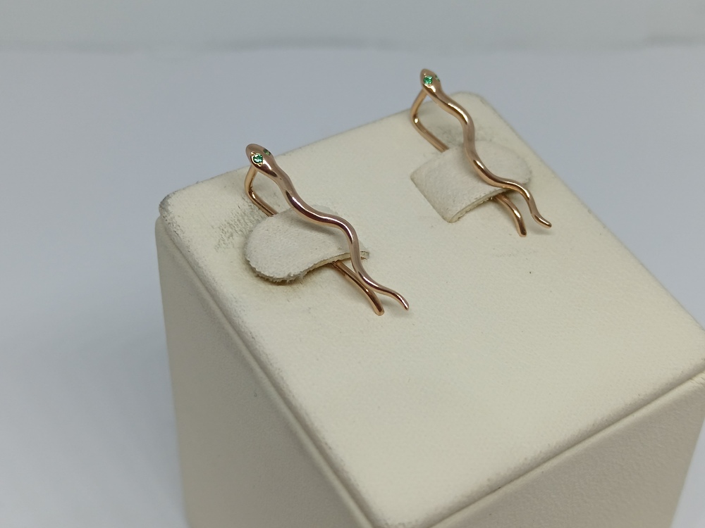 С СЕРЬГИ КАФФЫ (Au 585)