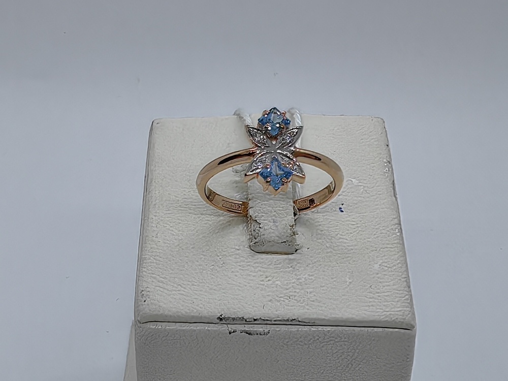 КОЛКМИ585 КОЛЬЦО С КАМНЯМИ (Au 585) КОЛКМИ585 КОЛЬЦО С КАМНЯМИ (Au 585)