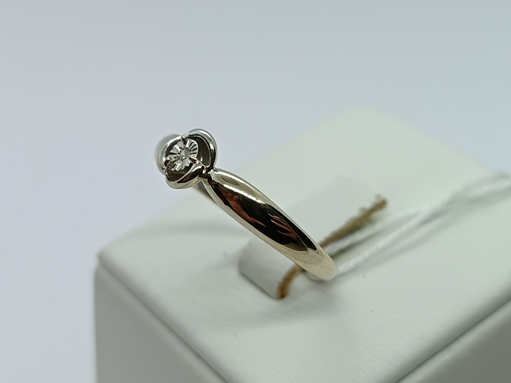 КОЛЬЦО БРИЛЛИАНТ Au 585